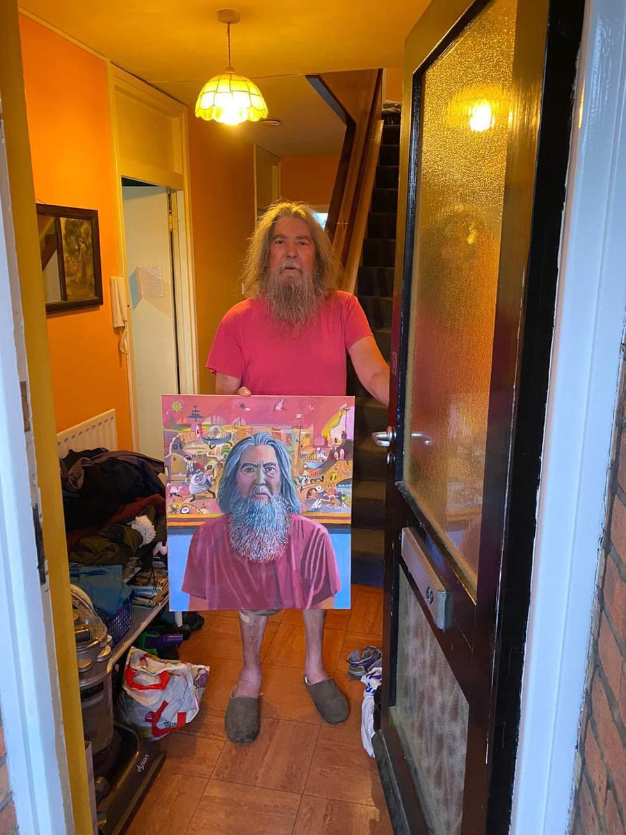 RIP Brian Barnes, an extraordianry &amp; daring muralist from South London.  Brilliant activist who used his murals  to denounce the establishment. 

Sorry we could not get you to come teach us your many tricks and thinking. The Pandemic got in the way. Rest in Power