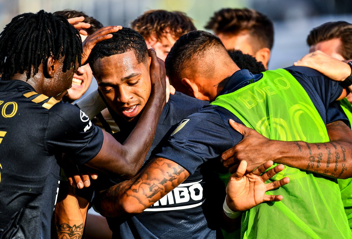 PhilaUnion's tweet photo. We’ve got leaders.
We’ve got fire.
We’ve got hunger.
We’ve got Philly, &amp; we are playing to win 😤 https://t.co/3YV64SJOlf