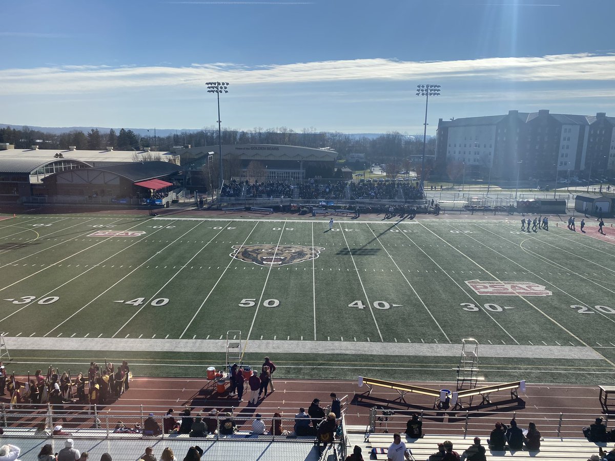 Set for the <a href="/NCAADII/">NCAA Division II</a> National Quarterfinals at KU! <a href="/KUBearsFootball/">Kutztown Football 🐻</a> hosts <a href="/SURamsOfficial/">Shepherd University Athletics</a> with a spot in the semis on the line. Join <a href="/MikeIannacci/">Mike Iannacci</a> and myself at noon on <a href="/KUTVSports/">KUTV Sports</a>: KUBears.com/watch