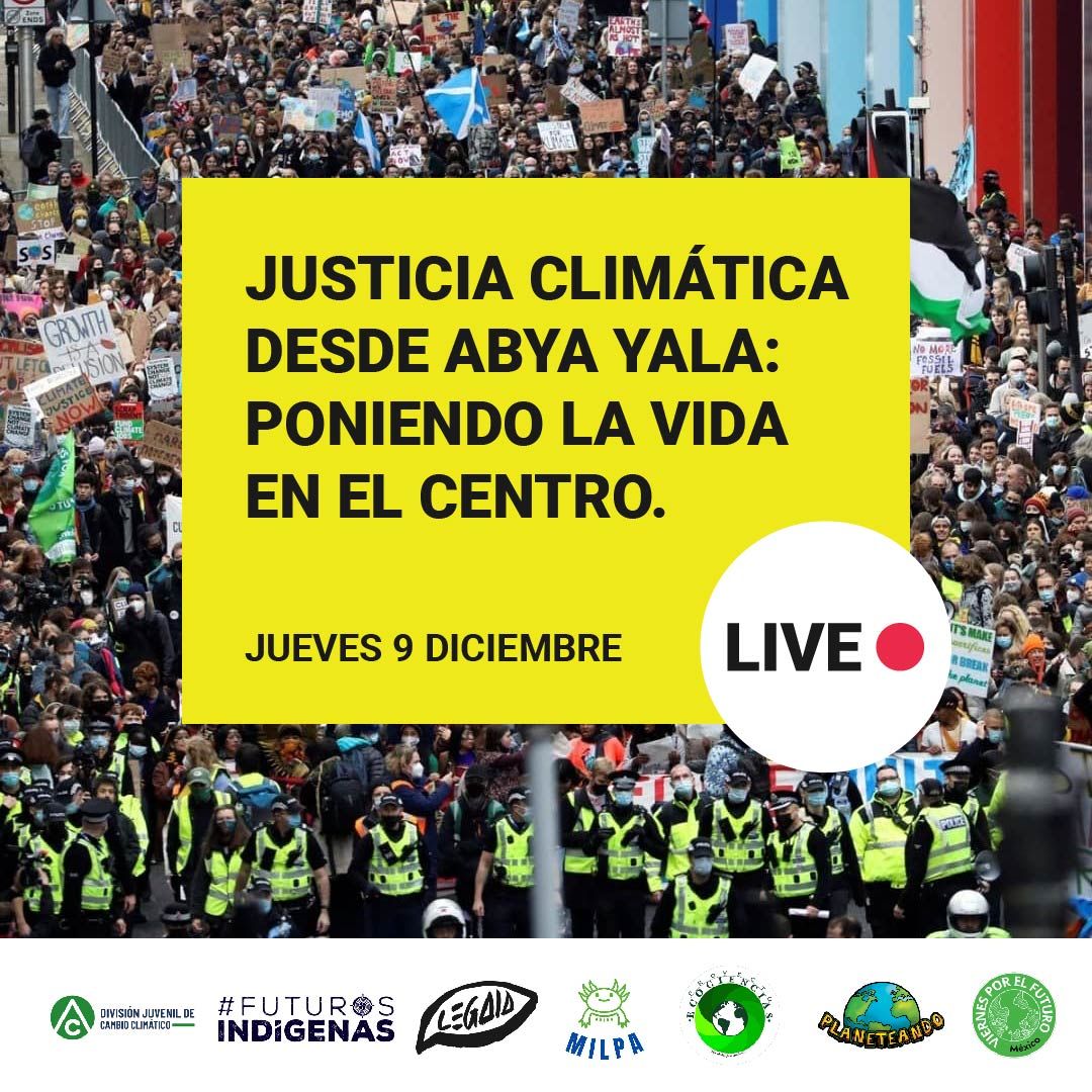 No necesitamos cero neto, necesitamos cero extractivismo, necesitamos poner la vida en el centro" ¡ya basta de simulaciones que provocan división de los pueblos! ¡ya basta de asesinatos de nuestros hermanos y hermanas que luchan! 
 drive.google.com/file/d/1HJyMp5… 

#JuventudesDeAbyaYala