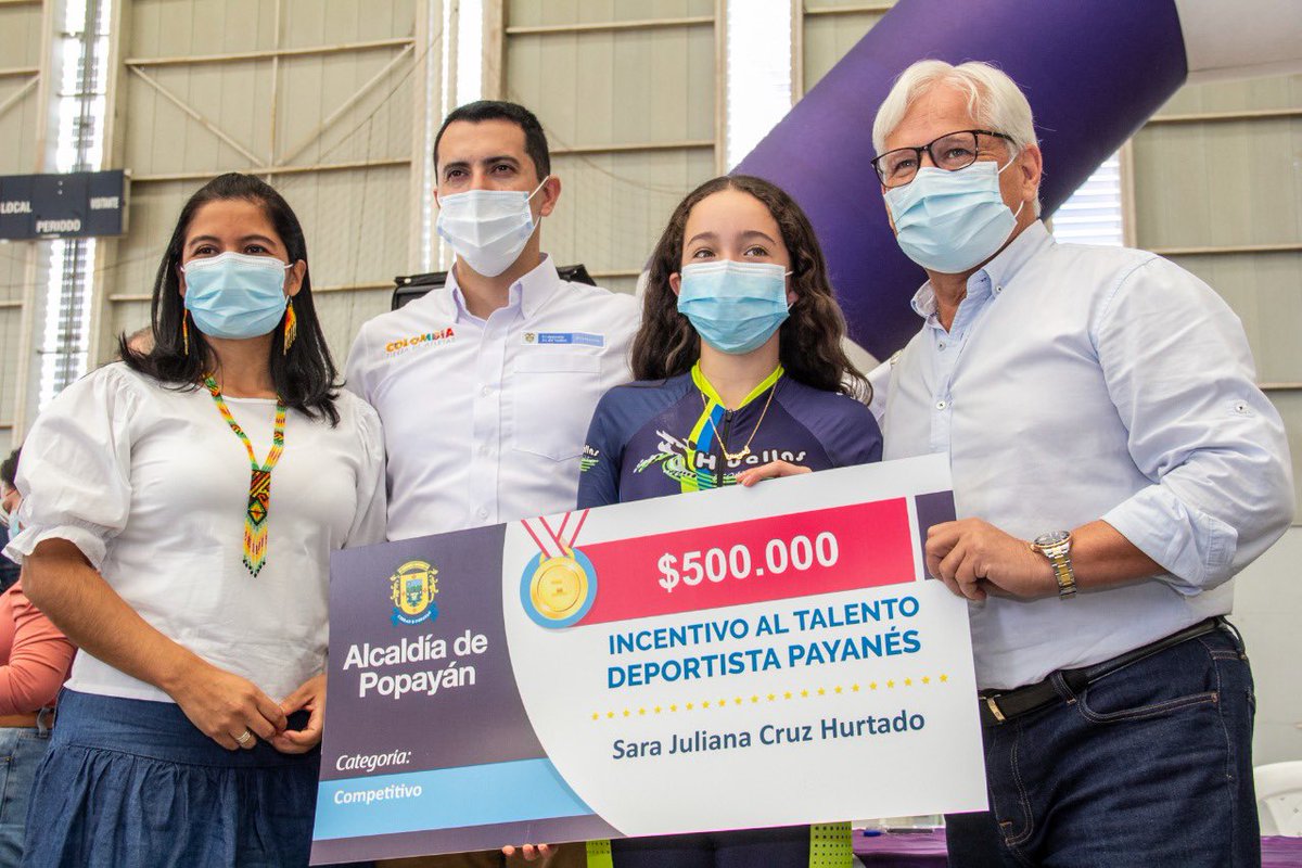 AlcaldiaPopayan's tweet photo. Queremos enaltecer y reconocer a los 181 deportistas 🏃🏽‍♂️🤸🏻⛹🏼‍♂️ beneficiados de la 2ª convocatoria de “Yo Creo en el Talento del Deportista Payanés” 🙍🏼‍♀️🙍🏼

Con un una inversión de 110 millones de pesos 🤝 destacamos el potencial de nuestros atletas. https://t.co/5ISGYf2rCU