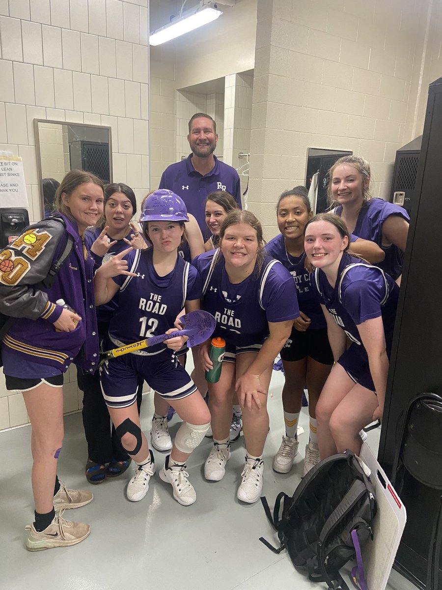 After 9 LEARNING EXPERIENCES these <a href="/riverroadhs/">River Road HS</a> <a href="/AthleticsRoad/">River Road Athletics</a> Lady Cats finally got WIN #1. So proud of these girls! Congratulations to <a href="/ryleekunkel8/">rylee kunkel 💜⚡️</a> on getting the DIG DEEP SHOVEL! Thanks to Vega for putting on a great tournament! <a href="/welps38/">Bryan Welps</a>