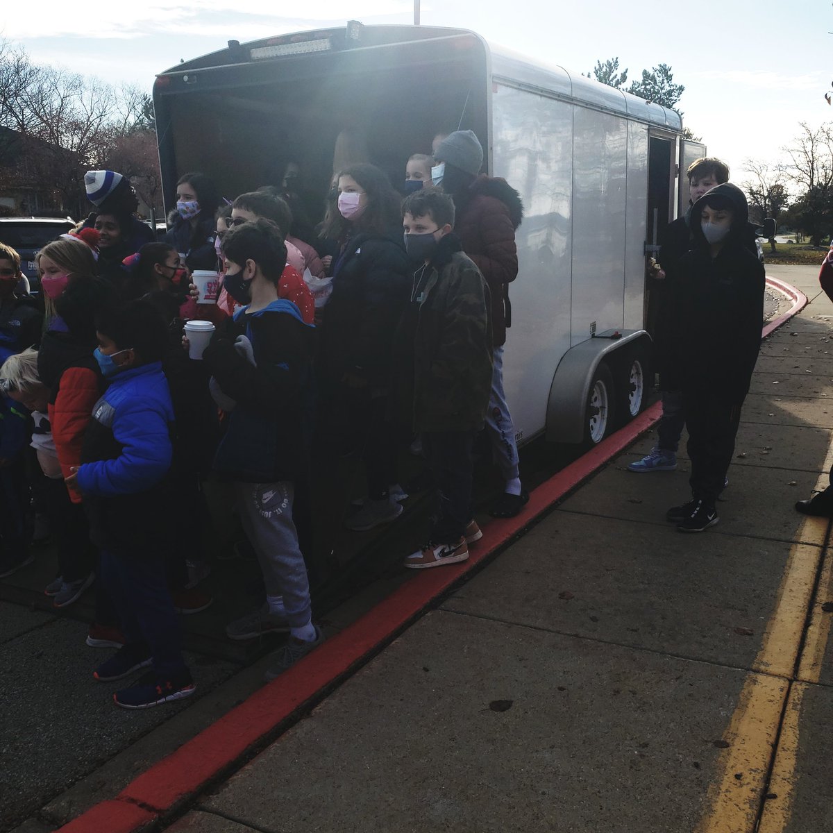 WE__Wolves's tweet image. Reason #731 to show White Eagle Wolves are the best!  Giving Tree gifts all packed and ready to deliver to Aurora&apos;s Salvation Army! WE Wolves are so generous and giving!