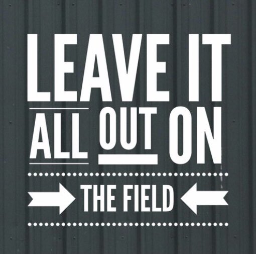 Best of luck today to all the players still playing the game they love!  Play your hearts out and…. #SupportStudentAthletes #GoodVibesOnly