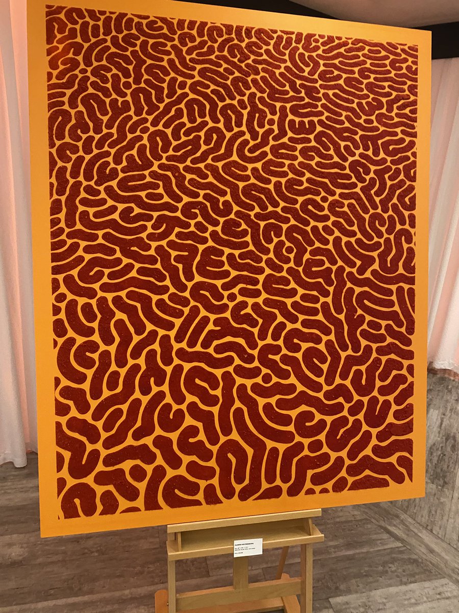 RockTheBells's tweet photo. The #ArtoftheCheetle 🎨 starring @leftyoutthere ⚡️ One of a kind ☝🏾 @ChesterCheetah Art pieces curated from Cheetos dust. Which is your favorite? #RTBBasel #ArtBasel https://t.co/cwFdv20M3C