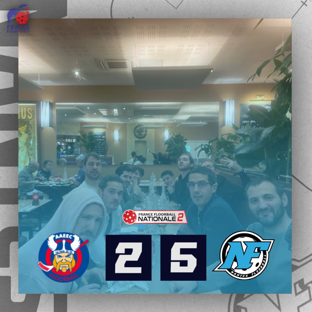 𝗩𝗶𝗰𝘁𝗼𝗶𝗿𝗲 🔥

Nos Canonniers s’imposent sur le terrain d’Orléans face à l’<a href="/AAEECFloorball/">AAEEC Floorball</a> , sur le score de 𝟱-𝟮 👊 !

Cette efficacité est à confirmer demain dès 9h00 💪

#victoire #sport #floorball #hockey #unihockey #journée #nantes #sport #nantesmaville #nantespassion