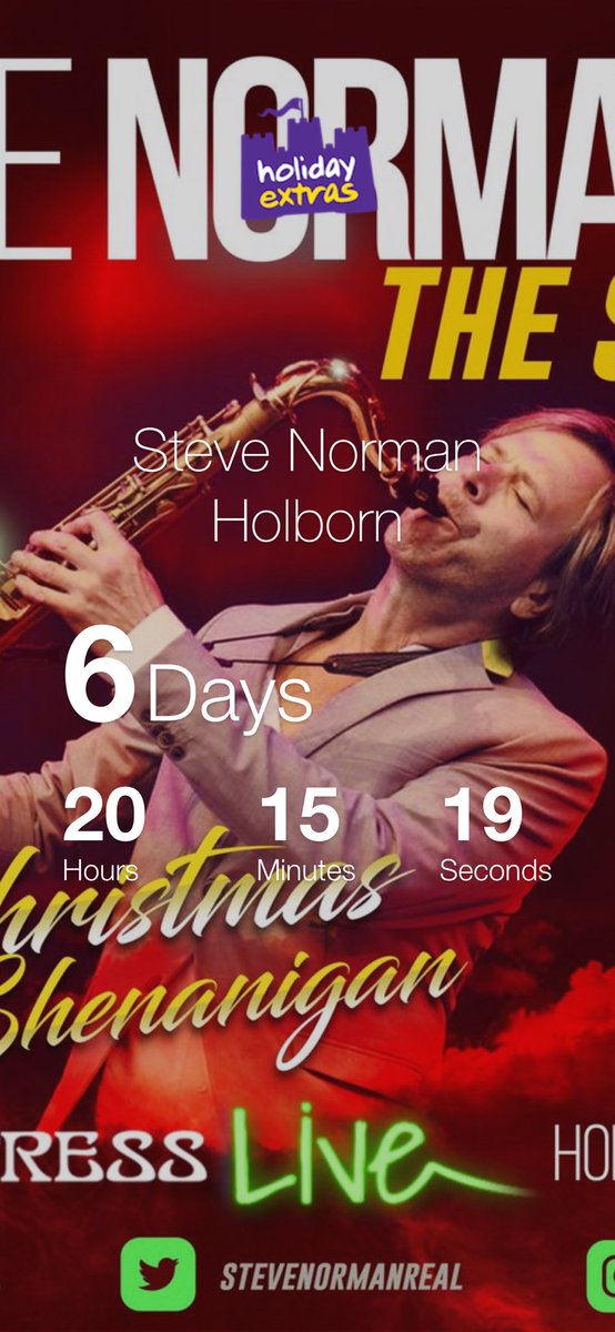 Queenofthe80s's tweet photo. This time next week @SteveNormanReal @Stereoblonde & the #sleevz #christmas shenanigans 🎄🧑🏻🎄 #cantwait https://t.co/u4FEerwqIR