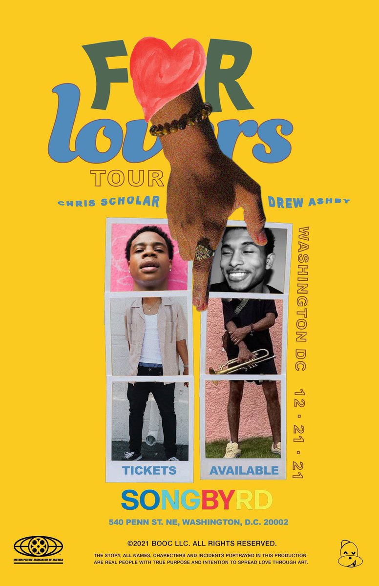 KamariaIman's tweet photo. @BytheBooc presents #ForloversTour  @ChrisScholar @DrewAshbyy 🎶🎺✨💿 12|21 Save the Date, first stop Washington,D.C. 
Tickets Available Click Link.👇🏽 https://t.co/D11mJKXlF8 https://t.co/a2DxuFWdsE