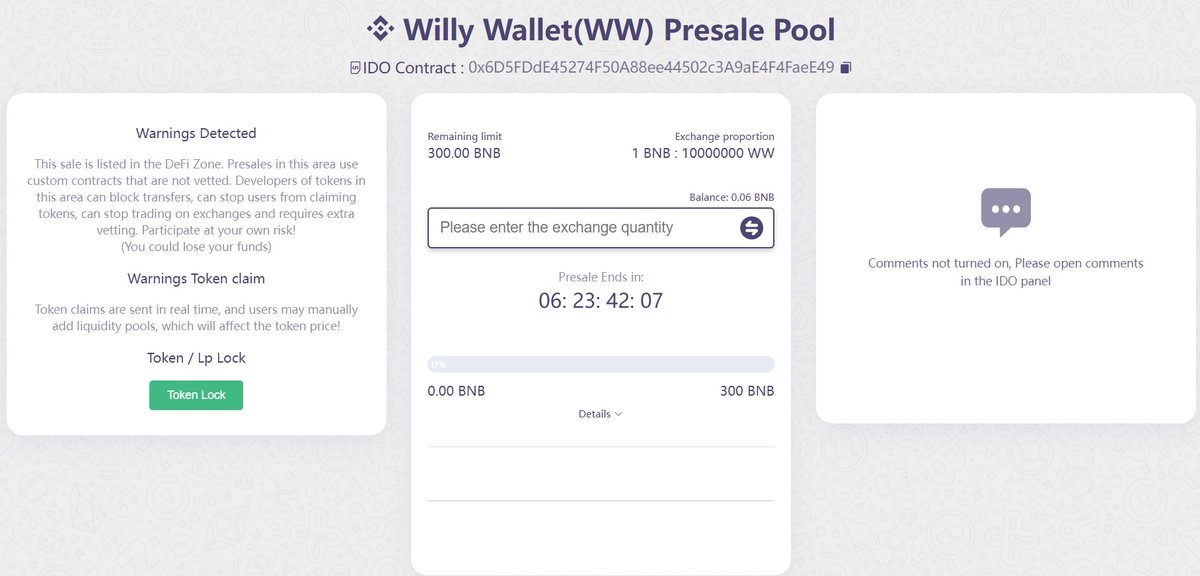 willy_wallet's tweet photo. Presale Start https://t.co/5M7fQlCQKi https://t.co/44hCdSpKhL