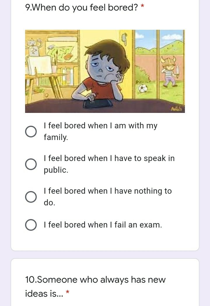CheloELT's tweet photo. Democratizar la evaluación✌ y trabajar la evaluación formativa @eu_schoolnet El alumnado :
1.Cocrea un doc📝@GoogleForEdu con diferentes preguntas opciones (3 incorrectas❌ 1 correcta✔) en grupos de 👫👫
2.Selecciona las preguntas
3.Crea cuestionario #Googleform con puntuación https://t.co/yMBZrTX0K9