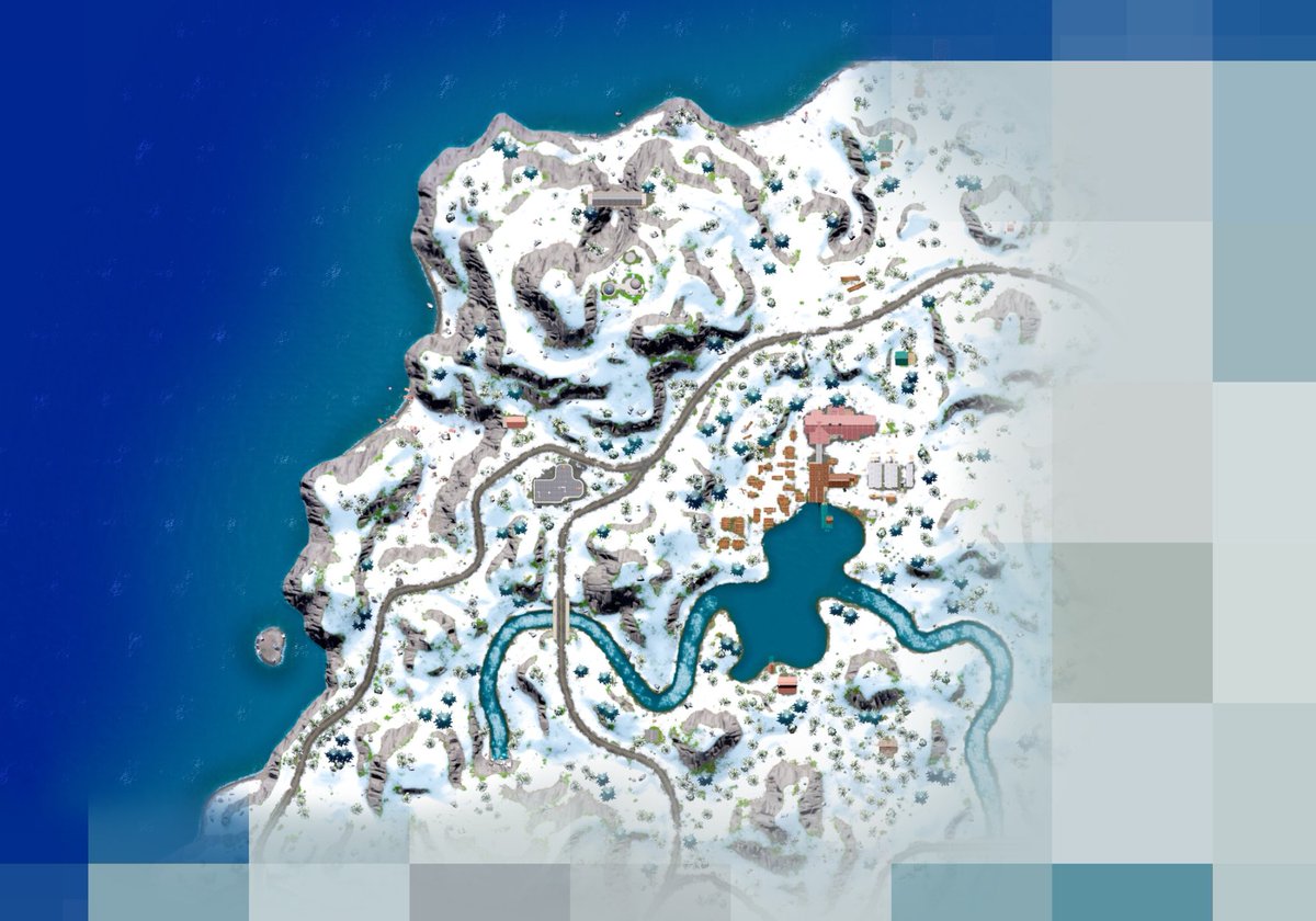 First part of the Map is revealed! 

fliptheisland.com
Will slowly uncover more parts over time
