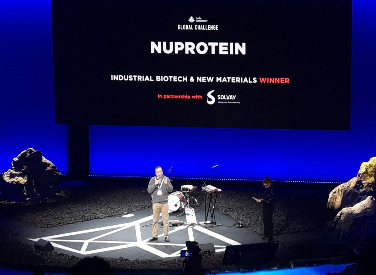HelloTomorrowJP's tweet image. #HTSummit 
今年の @hellotmrc グローバル•チャレンジの受賞者の皆さん、おめでとうぎざいます。特に、Industry Biotech &amp;amp; New Materials Tracks で優勝した #NUprotein の @masatataro さん、おめでとうございます。
#HTglobalchallenge #ディープテック #フードテック #バイオテック