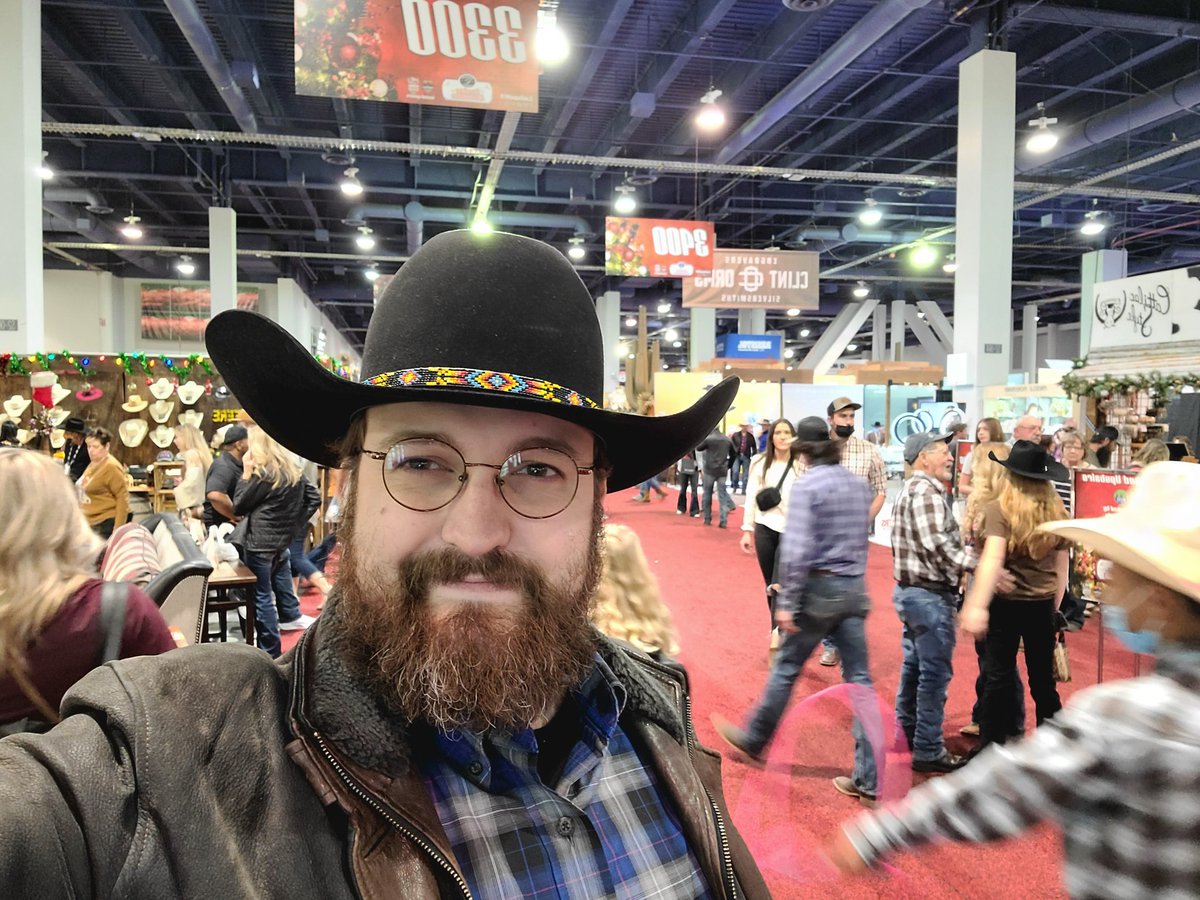 IOHK_Charles's tweet photo. Having a cowboy chrismas https://t.co/6dOgbXzgwB