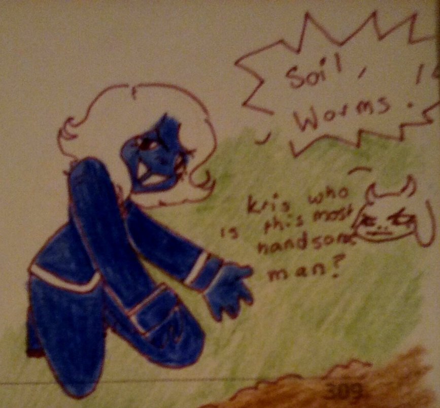 Toil_worms's tweet photo. POV: Rouxls breaks into your garden (and unrelated Noelle content) #deltarunefanart #noelleholiday #rouxlskaard https://t.co/5EHWrpu2h0