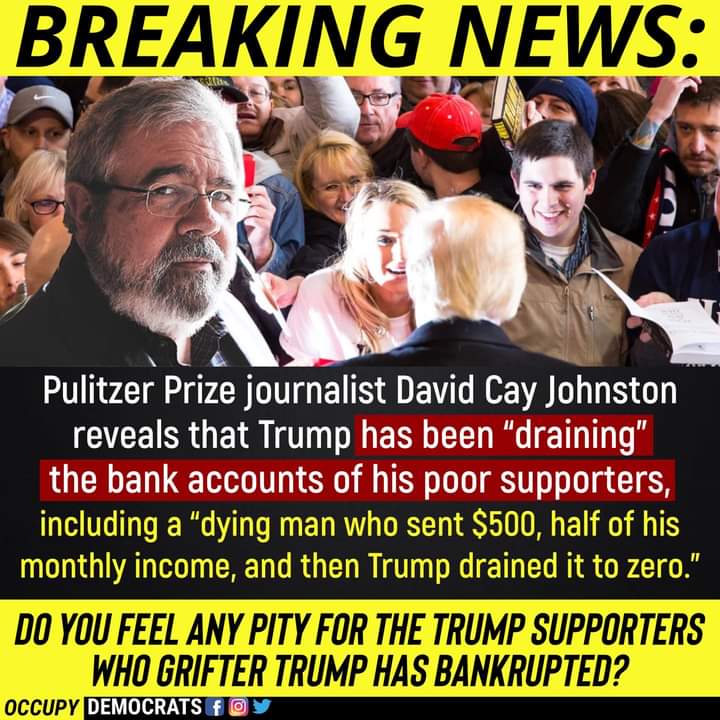 WallStreetQuee2's tweet photo. @OccupyDemocrats https://t.co/q950R6cWi0