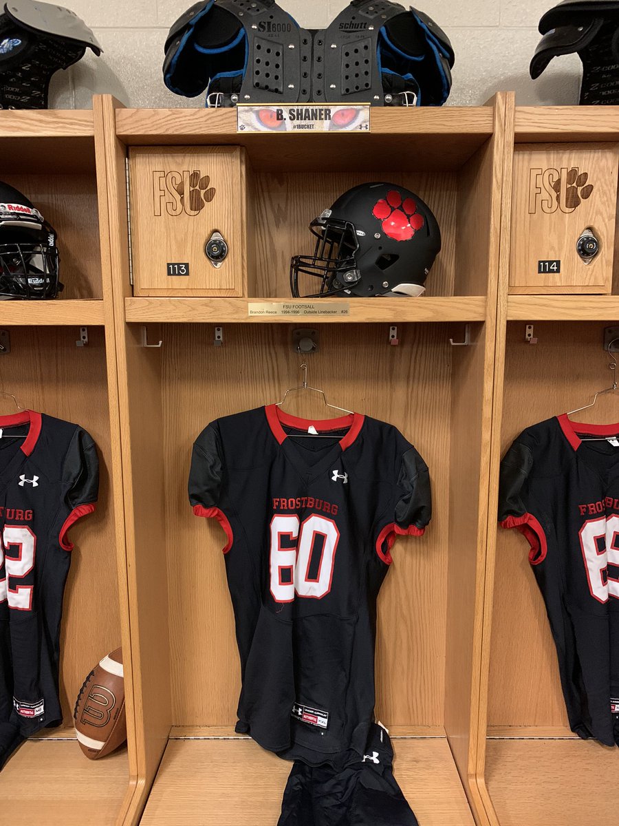 Thank you for the great official visit today <a href="/FrostburgFBALL/">Frostburg Football</a> <a href="/_coachwiggs/">Kyle Wiggins</a>  Great tour of the campus and love the support the football program has from the school and the community.
