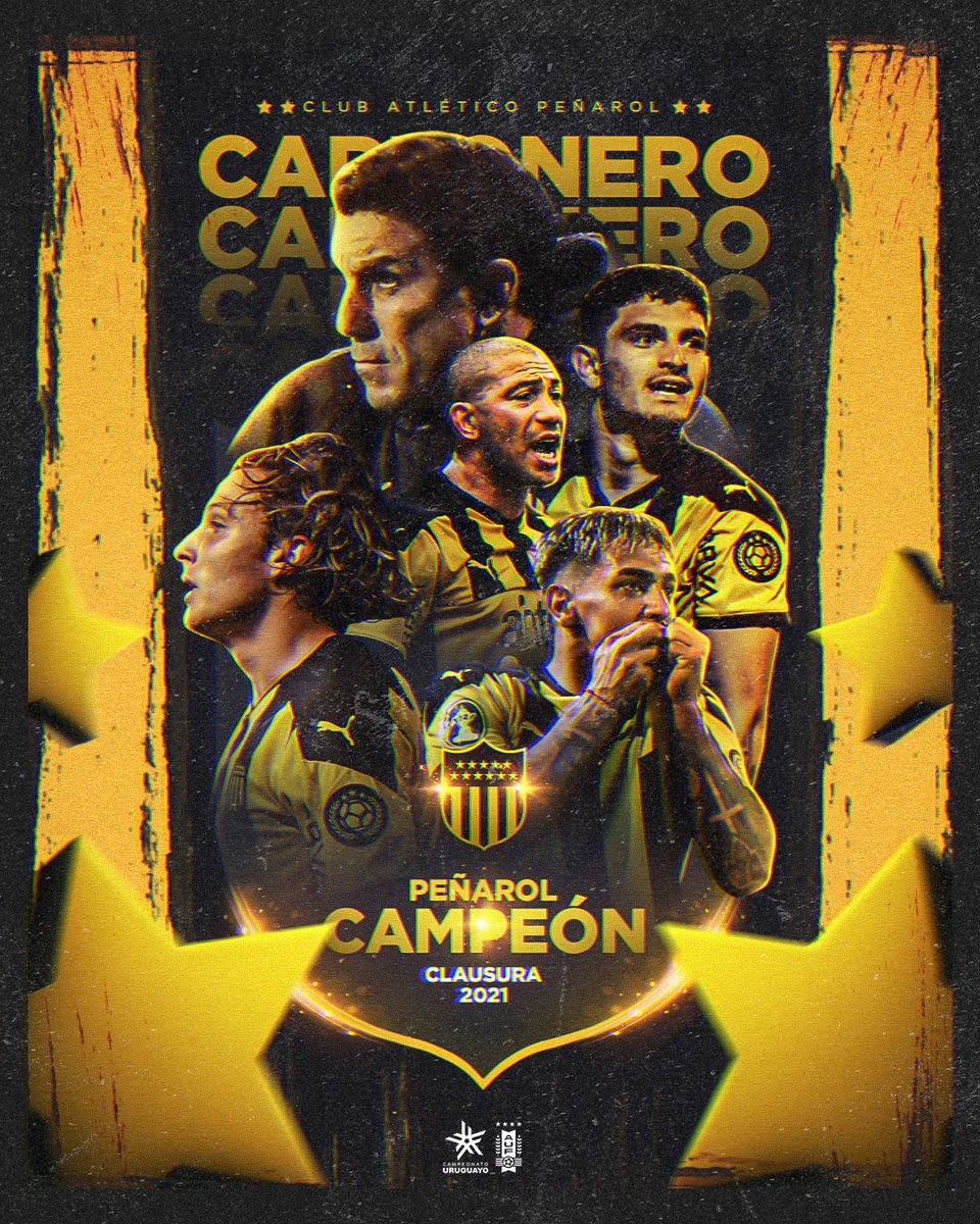 🏆🔝 <a href="/OficialCAP/">PEÑAROL</a> es el 
𝗖 𝗔 𝗠 𝗣 𝗘 𝗢́ 𝗡 del #Clausura2021 👏🏻

🟡 ¡Felicitaciones! ⚫️