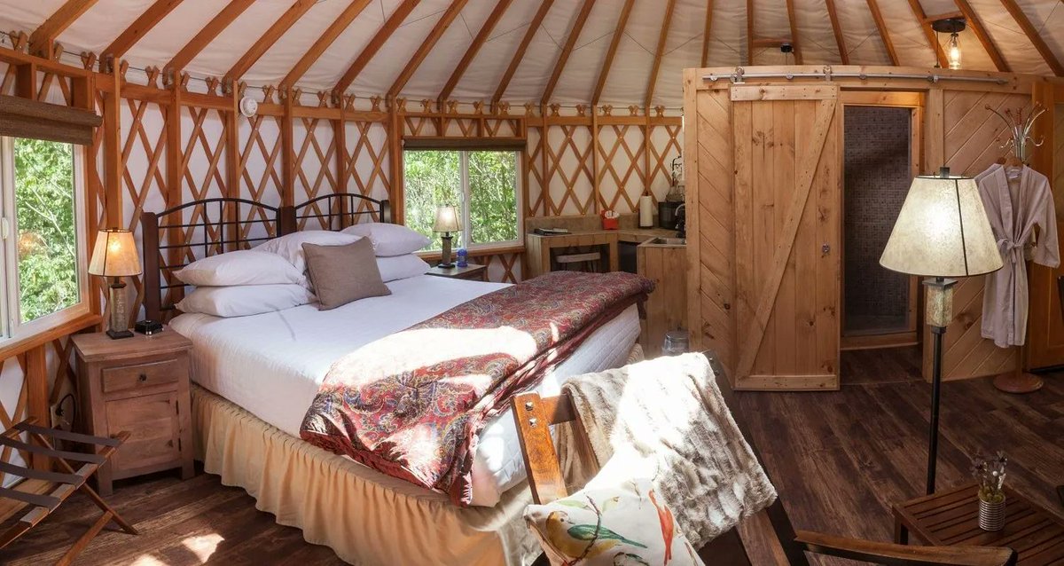 Have you ever stayed in a yurt? buff.ly/2JIe1hU