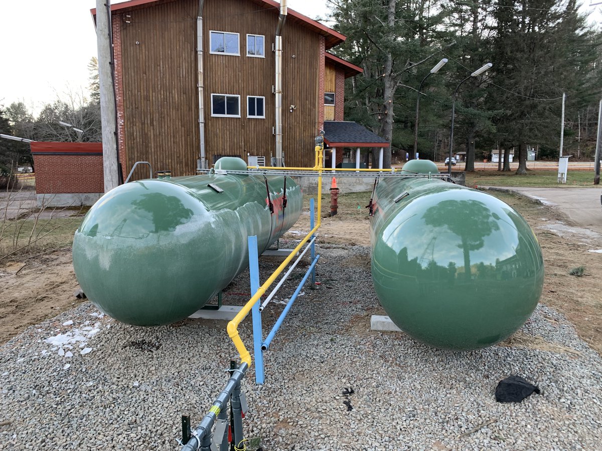 Continuing to put in lots of tanks again this year. 
Added these 1750’s to heat four buildings this week. 
Welcome to Superior Adrian