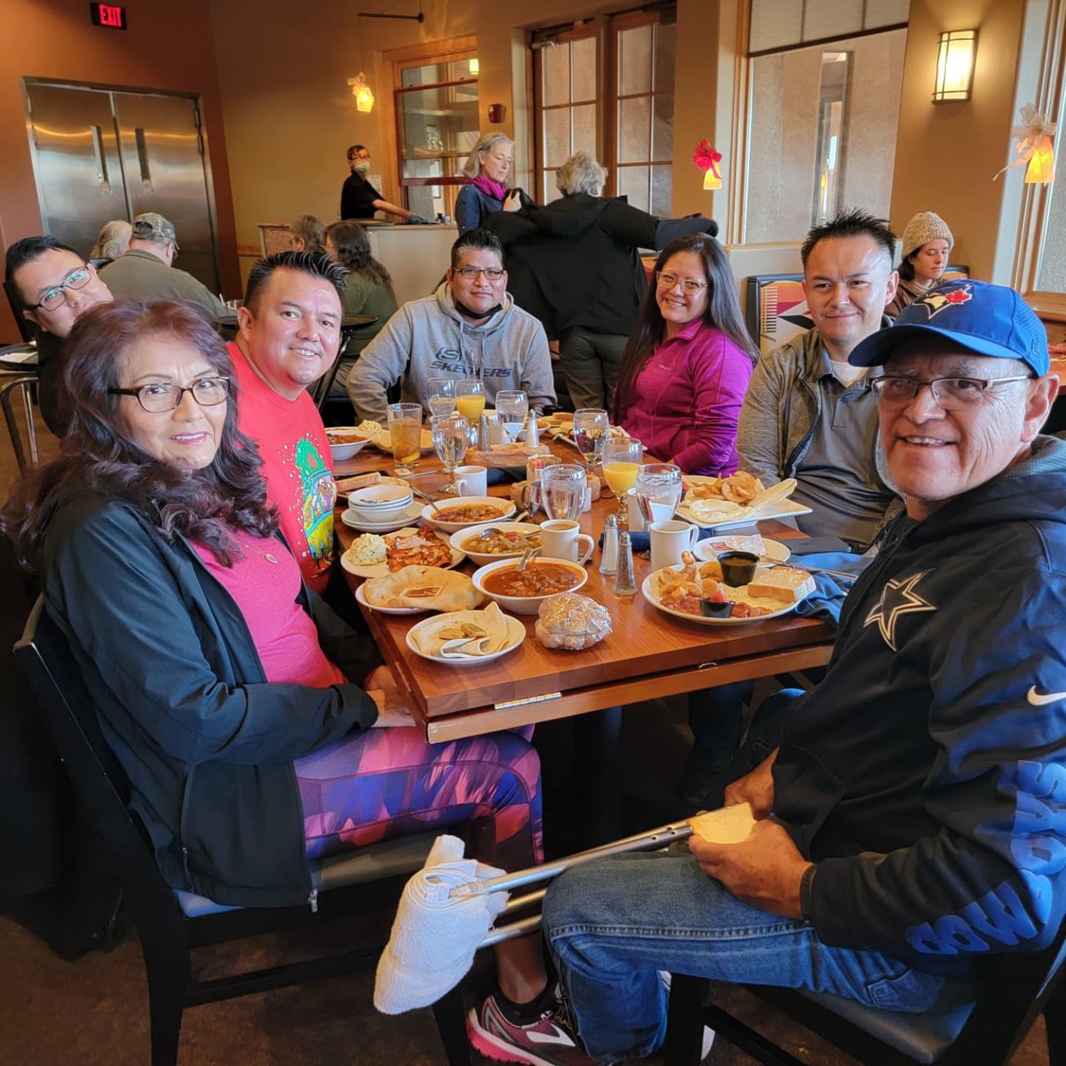daybreakwarrior's tweet photo. Starting the day with breakfast... the Pueblo Feast sampler!
#PuebloFeast #PuebloFood #NMGreenChili #NMRedChili #GreenChiliStew #RedChiliStew #Atoo' #NMTrue #MerryChristmas #KéshmishBaaHózhó̜ https://t.co/9CpCcMaCS8