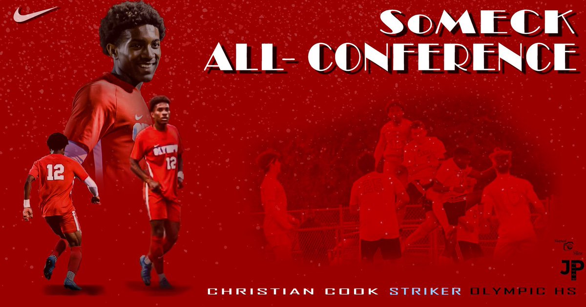 OlympicTrojans's tweet photo. Congratulations to our Fall Sports SoMeck All Conference Athletes
Men’s Soccer- Christian Cook, Mason Smith, Cesar Cachay, Jared Golz
#thetakeOver #TrojanSoldiers #MadeofSteele #WeTheSouthside https://t.co/0PrNC1UqM2