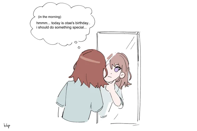 happy birthday otae! 🐰 