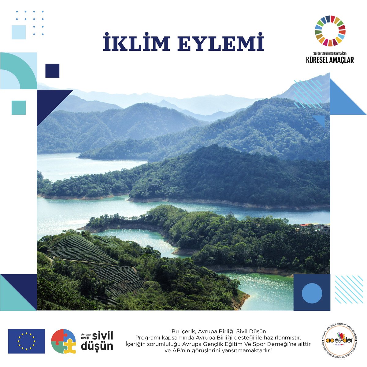 AgesDer's tweet photo. SÜRDÜRÜLEBİLİR KALKINMA AMAÇLARI

SKA-13: İklim değişikliği ve etkileri ile mücadele için acilen eyleme geçmek.

#sivildusun #avrupabirliği https://t.co/paTIrt0Lf3