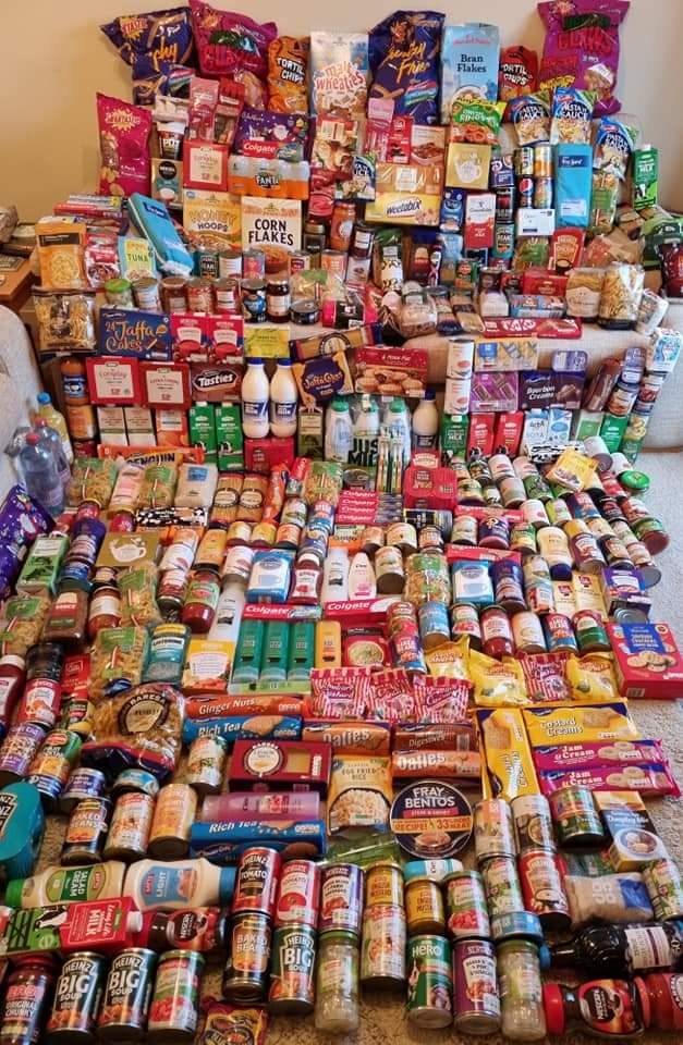 Today was our 7th birthday 🎉

To celebrate we held a collection for a local food bank instead of our usual gathering of tea and cakes. 98 runners and 17 volunteers all donated this - wow!

Thank you!