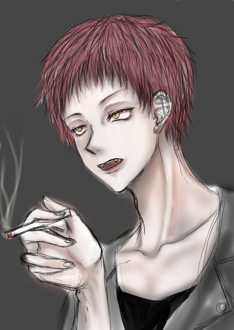 煙草のtwitterイラスト検索結果