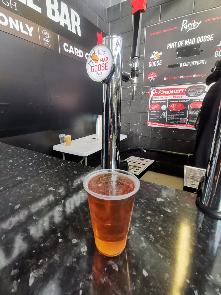 Mad Goose, a Pale Ale from Purity Brewing at <a href="/Coventry_City/">Coventry City</a> / @CoventryCityFR 

📸 <a href="/Shakapero/">Shaka'péro</a> Trugarez

Mad Goose by Purity Brewing Co. (England) on Untappd untp.beer/jYr57