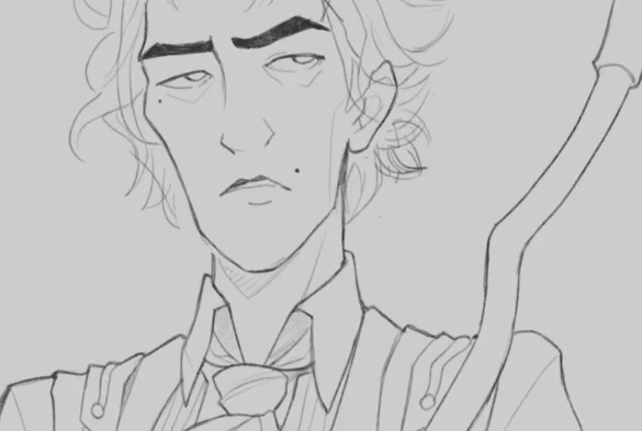 I'm closing my commissions for the time being, deadlines are approaching ! Thank you for the support so far (have a sneak peek of a drawing I'm working on) 