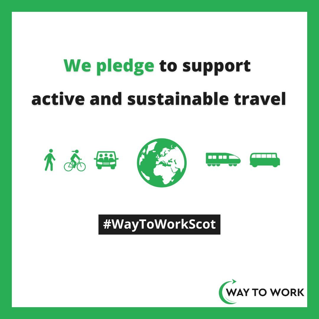NHSGrampian's tweet photo. We pledge to create an environment that promotes active and sustainable travel, benefiting the health of our staff, patients and visitors. #WaytoWorkScot @ActiveTravNHSG @NHSG_Sustain https://t.co/mMnoWELVOV