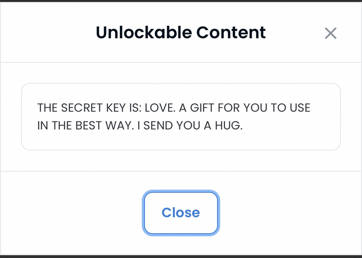 Lucaargentero's tweet image. The secret key…
#unlockablecontent #opensea @opensea