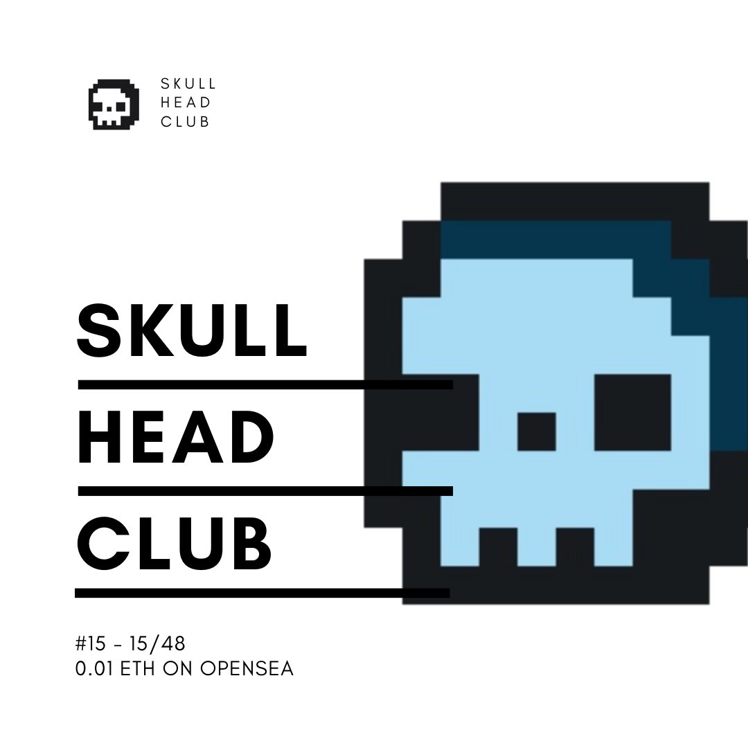 aditowl's tweet photo. Skull Head Club #02
Available on @opensea ↯
 https://t.co/ELBB3W3Gke
-
#skullheadclub #skullhead #skull #nft #nftart #nftcollector #nfts #openseanfts  #artcollector #nftartist #nftcollectibles #nftdrop #pixel #pixelart #nftpolygon #polygon #nftartists #nftcommunity #opensea https://t.co/lr4ZDNSHk1