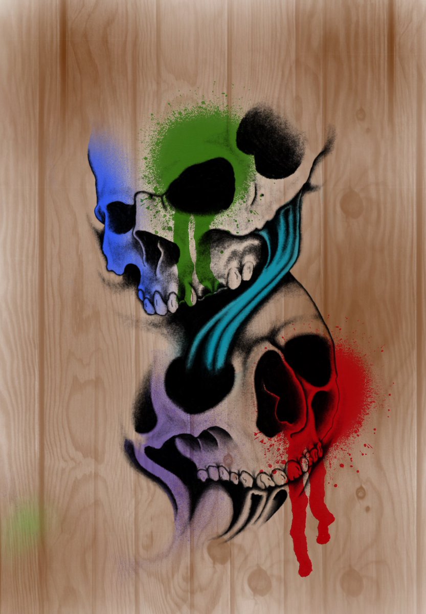 SprayPntdSkulls's tweet photo. @NFT_Collec Our collection on @opensea https://t.co/nsi4r1YR8R check it out. https://t.co/eTfldhCkh2