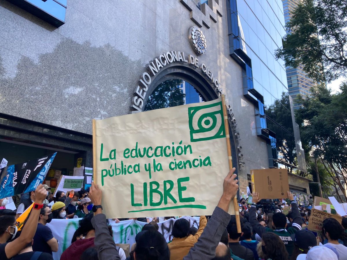 #YoDefiendoAlCIDE #YoDefiendoLaCiencia