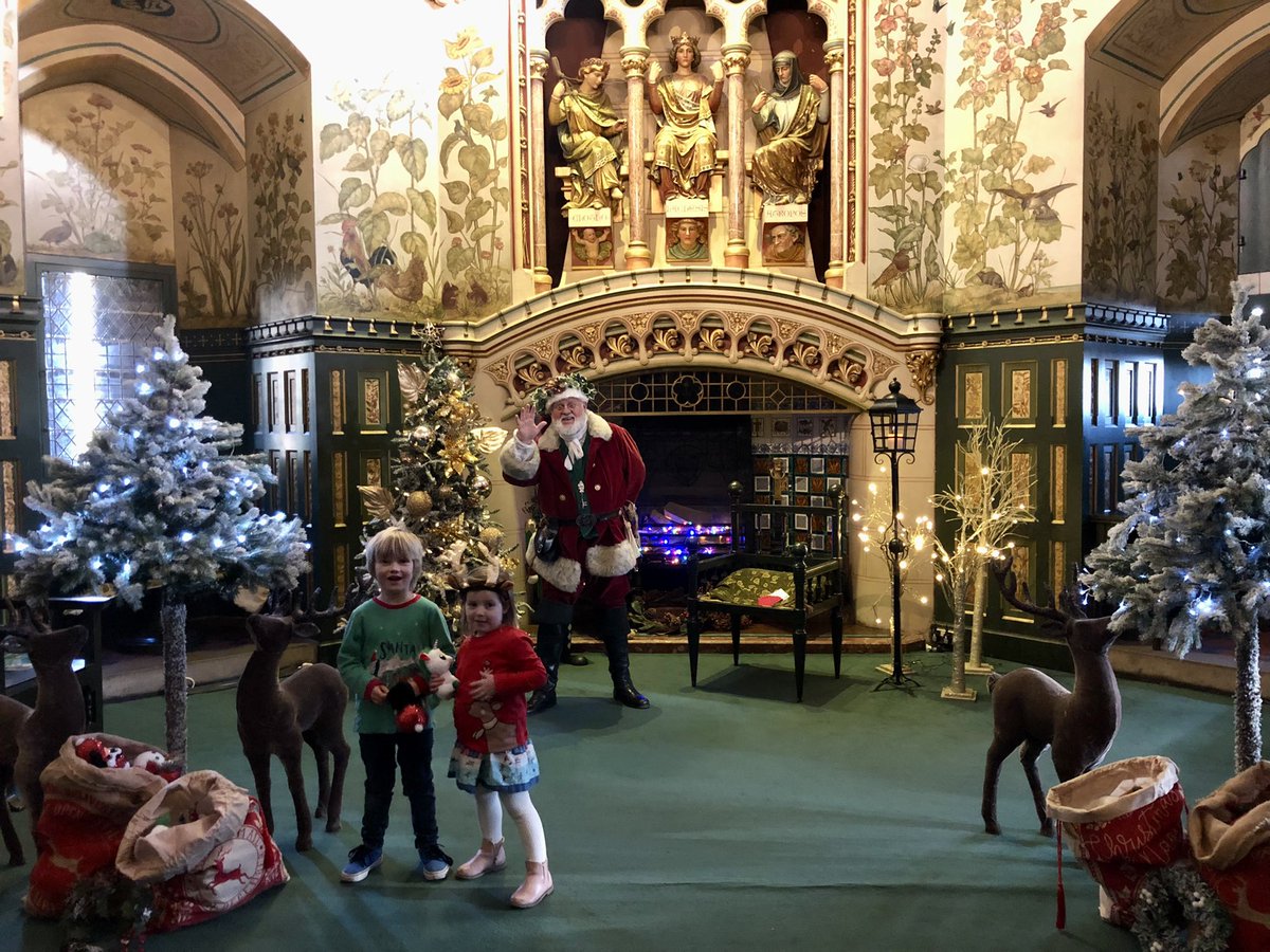 Amy_Pez's tweet photo. @cadwwales Thank you for employing magical elves at Caerphilly &amp; Castell Coch. This morning we arrived at Caerphilly Castle to meet Father Christmas - turns out it was at Castell Coch! With 2 sad children, your staff went out of their way to amend our booking to a later slot. TY! https://t.co/DsWkA8tSDT