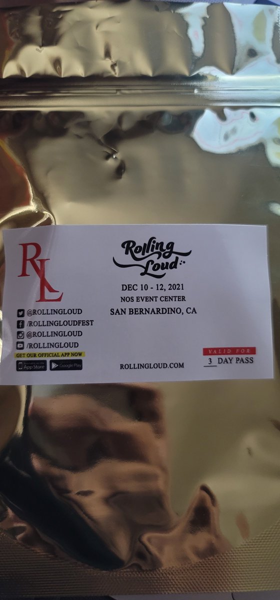 ThatRichYungKid's tweet photo. Got 2 3-Day VIP @RollingLoud Tickets for sale https://t.co/v5xKNNZwIP