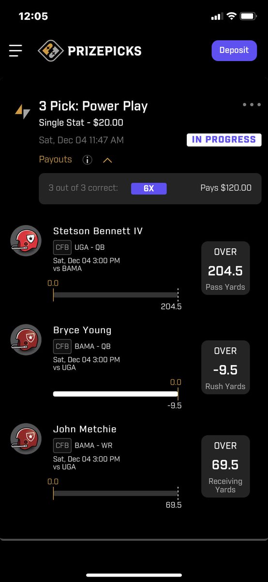 Just a lil fun SEC Championship bet! We already winning on one of them this should be a steal😂😂