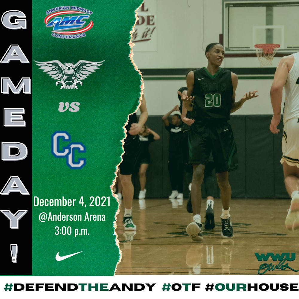 wwuowlsMBB's tweet photo. TODAY IS THE DAY โ AMC Opener for your WWU MBB at Home! @wwuowlsWBB tips it up in an hour then we square off at 3:00!
T-Shirts available before both games. Make sure to come out and support! You wonโt want to miss! #doubleheader #defendtheANDY #GRINDHouse #OTF #WHITEOUT โฌ๏ธโฌ๏ธโฌ๏ธ https://t.co/N6VpFdVF1l