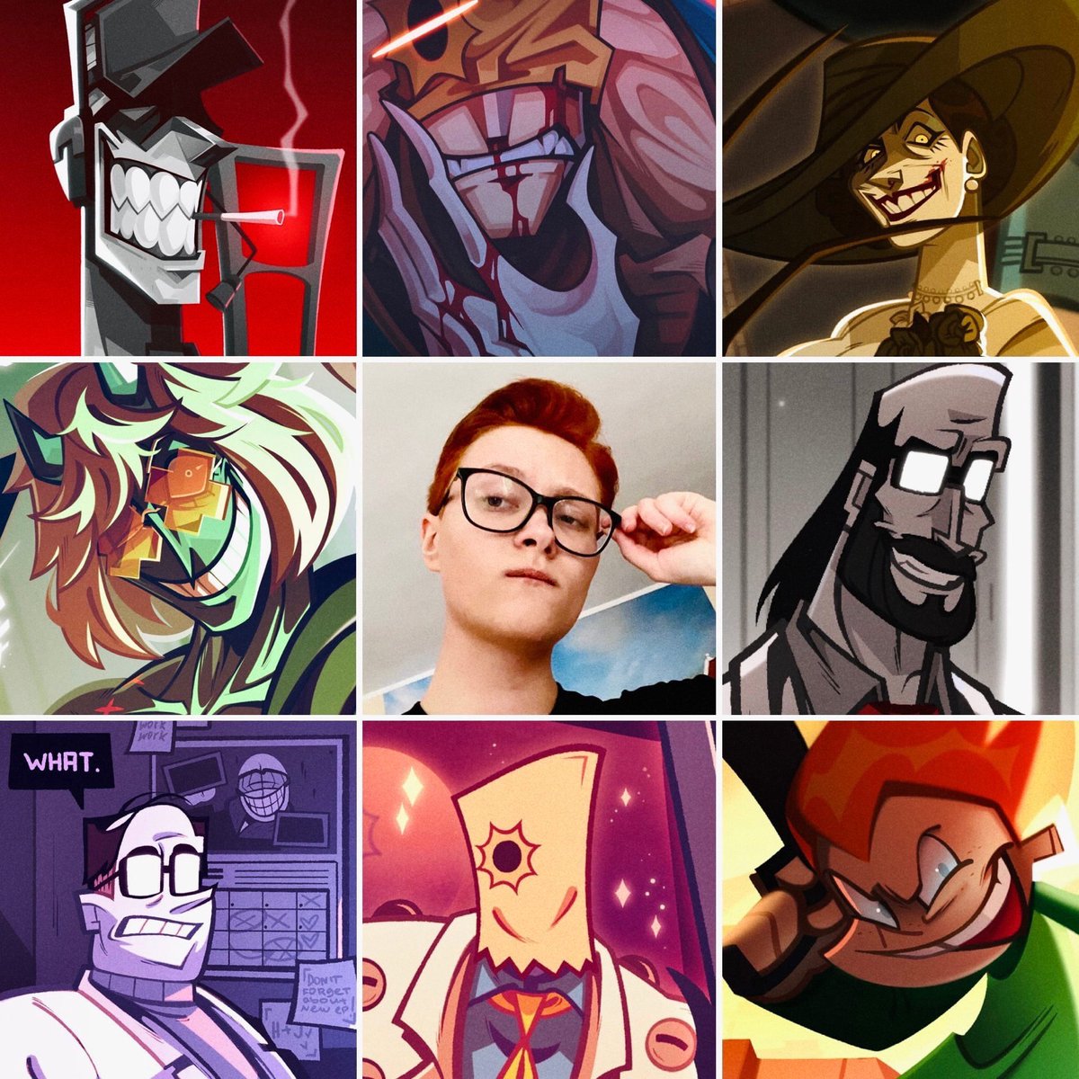 #artvsartist  

It was a year of fandoms and new hyperfixations for me :`D 