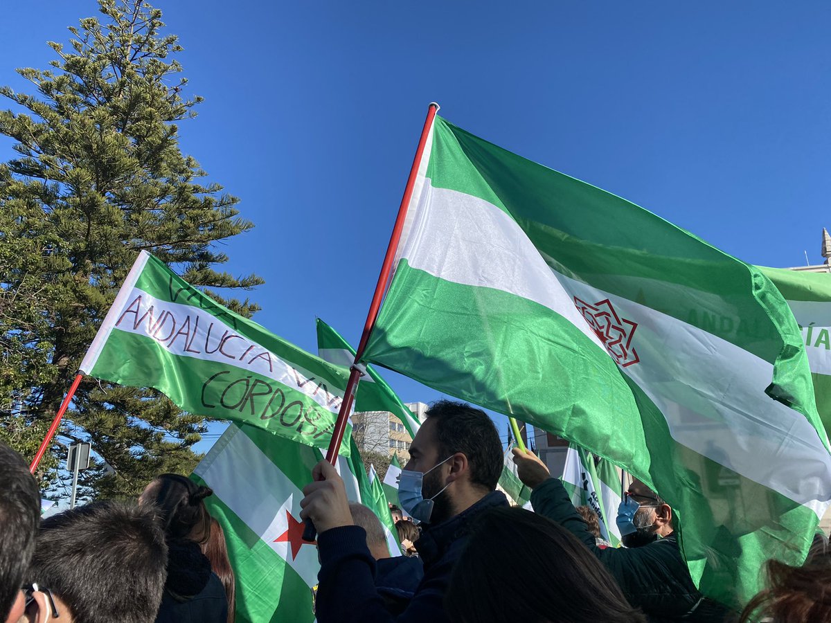 #4D cuando el horizonte es verde y blanco no hay piedra,ni valla, ni obstáculo alguno que nos pueda detener. Podrá ser lento el camino pero, sumando,llegaremos al horizonte. Viva Andalucía libre y soberana! Cádiz 4D 2021