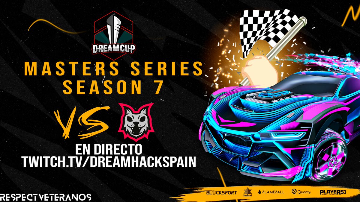 🔴 | #ENDIRECTO | 🔴

Ya en directo con el partido de la @DreamcupSFL contra los felinos, arriba veteranos a por todas.

🆚 <a href="/DarkcatsE/">DarkCats.</a> 
📺 Twitch.tv/dreamhackspain

#respectVeteranos💪🏼