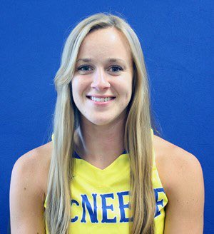 CFB247's tweet photo. Allison Baggett 
McNeese State, Guard 2013-2016 https://t.co/4kFMgNwIWX