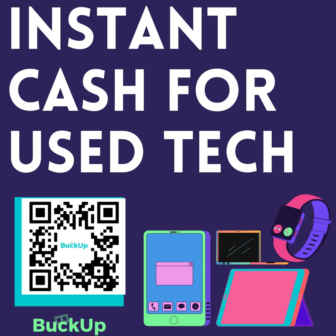 1. Check value of your item
2. Drop it off at a local BuckUp Locker
3. Get 💵

Simple and instant ⚡️