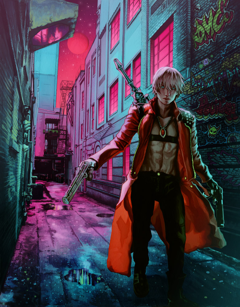 It's been too long since I've posted art here lol. Last year was rough so I didn't get around to posting my zine-related works. Here's the one I did for <a href="/JDantezine/">JACKPOT - A Dante Zine</a> ♥️ 

It was a wonderful experience. The artists, writers, and zine coordinators involved were all-around AMAZING 😭