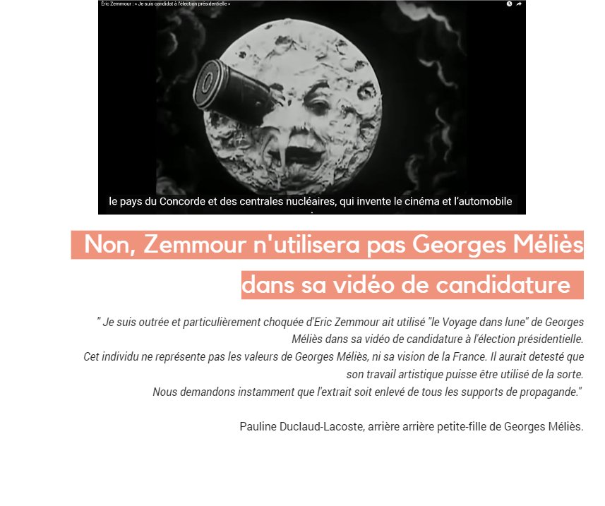 Pour nous aussi, c'est non <a href="/ZemmourEric/">Eric Zemmour</a>.
La famille de Georges Méliès
#EricZemmour #georgesméliès