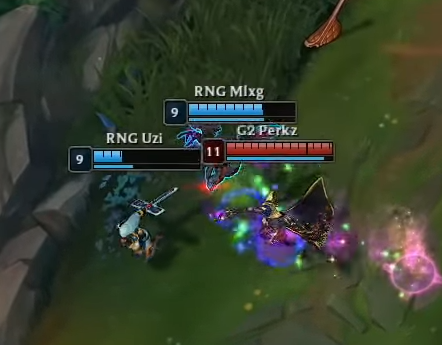 d3hapl's tweet photo. @G2esports @betwayesports 3-2 vs Uz... RNG, Qtrs 2018. Led by King himself and a bunch of wards. https://t.co/c1hyoMrWpP