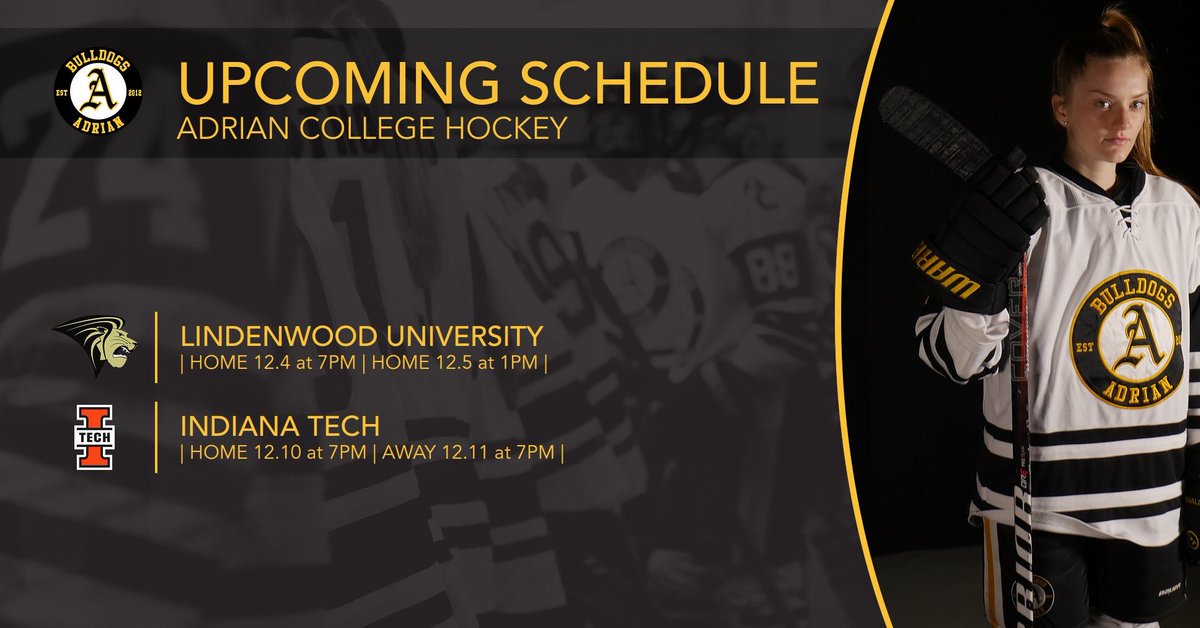 AdrianWD1Hockey's tweet photo. It’s GAME DAY! 
vs Lindenwood University-7PM. 
🎥: https://t.co/LohNIJRiEc https://t.co/Dv6r0rUsIO