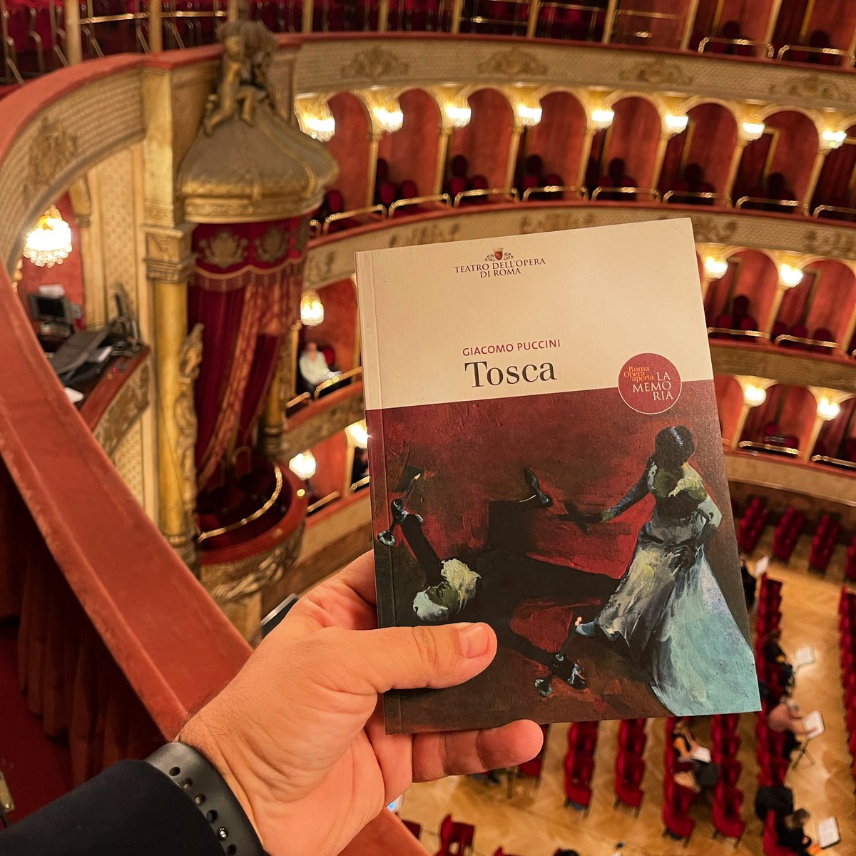 OperaRoma's tweet photo. #Tosca
È bello condividere emozioni…
#operaroma #TORtosca https://t.co/BMpYsT92fw